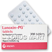 Lanoxin pg 0.0625 mg tablets